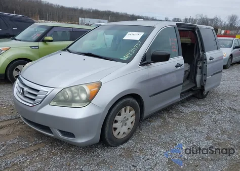 2010 Honda Odyssey Lx from USA, damaged, VIN 5FNRL3H2XAB084868